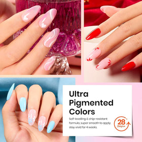 beetles Gel Polish elegant nude shade bottle