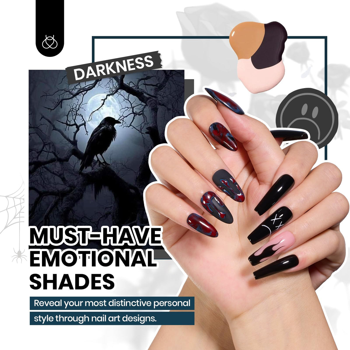 beetles Gel Polish emotional spectrum collection display