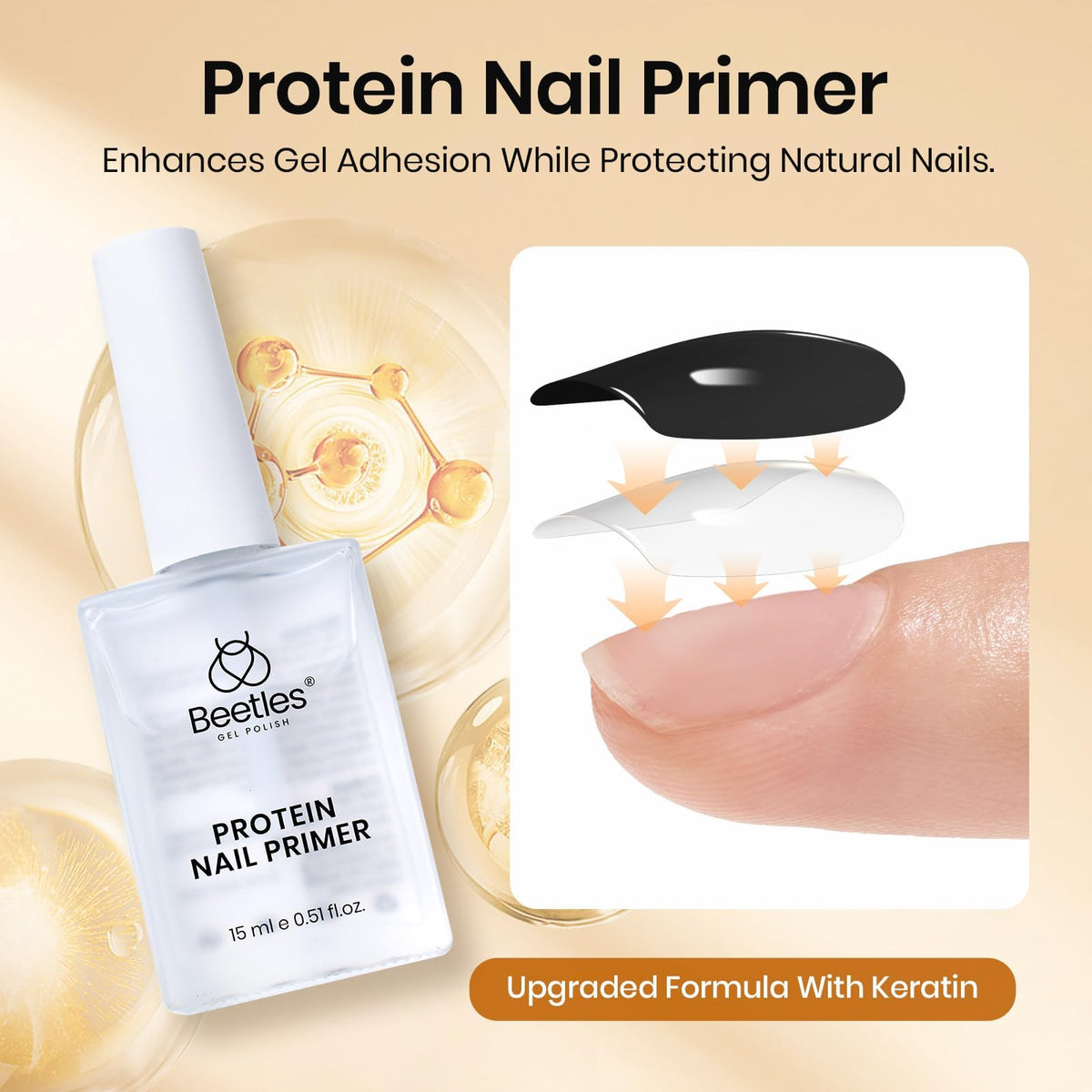 beetles Gel Polish Extra-Glossy Top Coat bottle