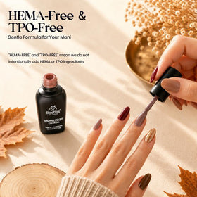 beetles Gel Polish Fall Gel Nail Polish Set with matte finish