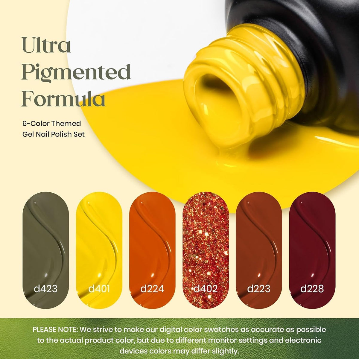 beetles Gel Polish Fall Set packaging front view