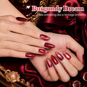 beetles Gel Polish glitter sparkle effect in red
