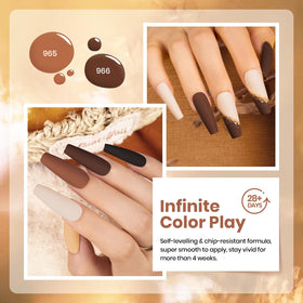 beetles Gel Polish glossy finish on nails
