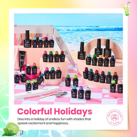 beetles Gel Polish glossy top coat and matte top coat