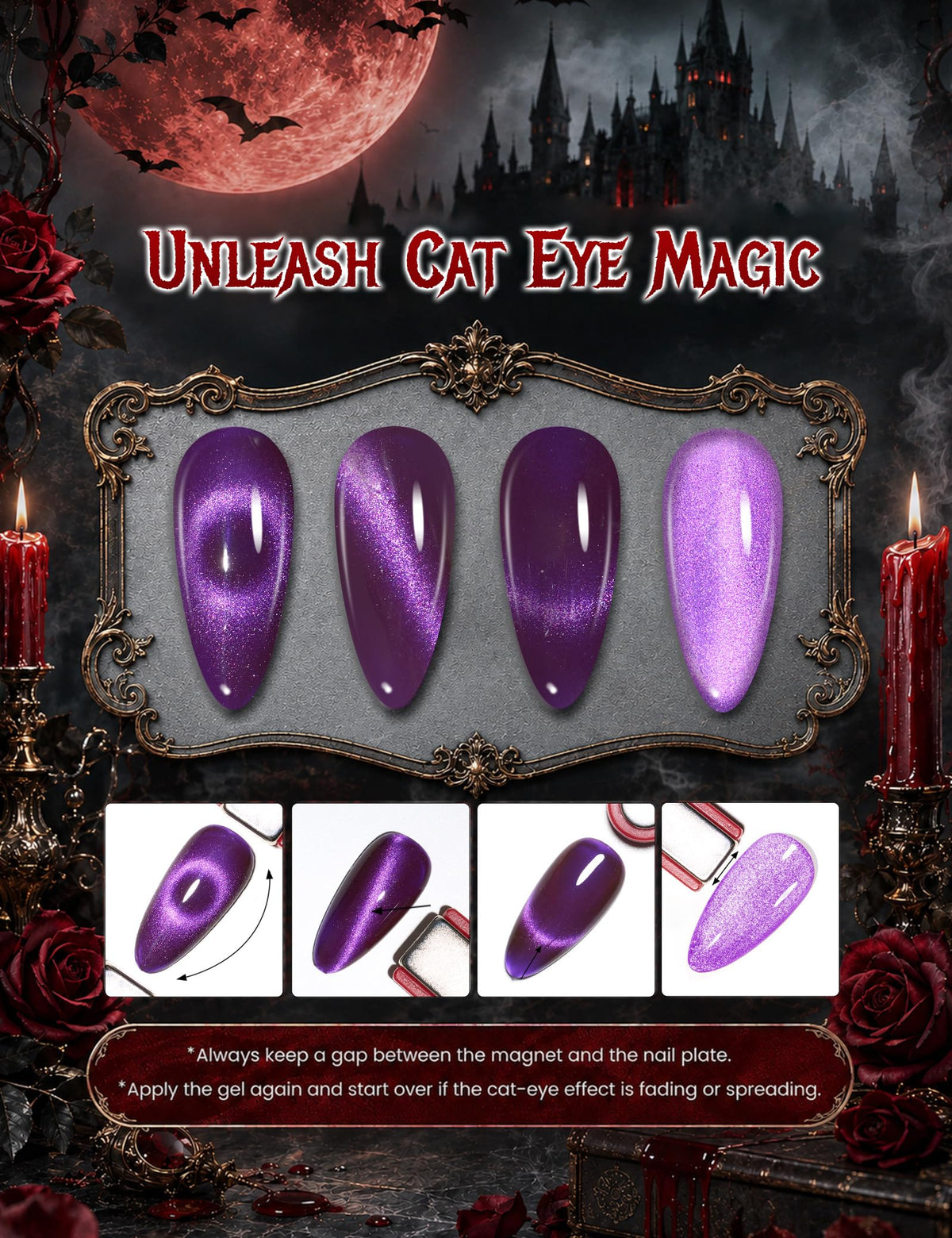beetles Gel Polish Halloween Gel Nail Polish Kit packaging