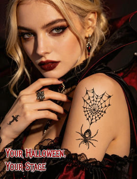 beetles Gel Polish Halloween themed nail art design