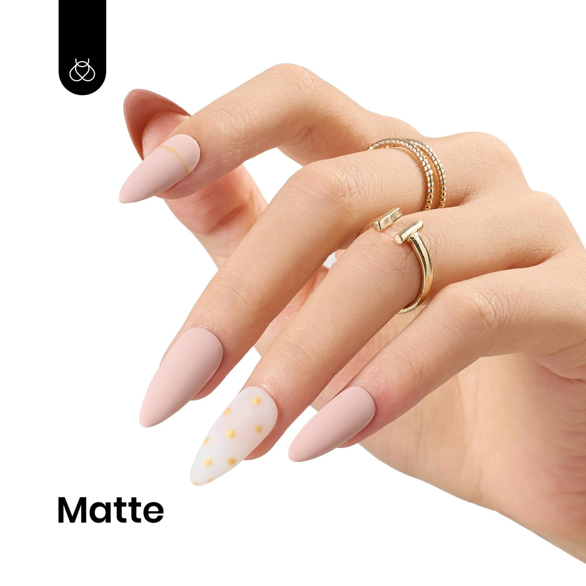 beetles Gel Polish Hazelnut Milk with LED nail lamp