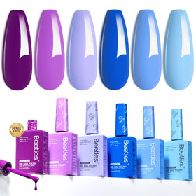 beetles Gel Polish Hema-Free Gel Polish Set with 6 colourful bottles