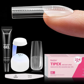 beetles Gel Polish Instant Apex Nail Tips Kit 224pcs front view