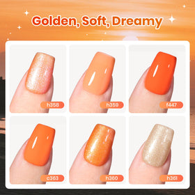beetles Gel Polish jelly coral shade in bottle