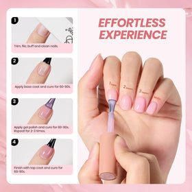 beetles Gel Polish jelly gel nail art example