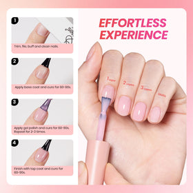 beetles Gel Polish Jelly Gel Nail Polish Set packaging