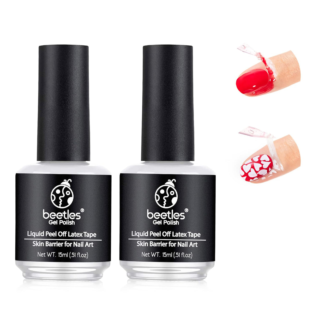 beetles Gel Polish Liquid Latex 15ml bottle front view