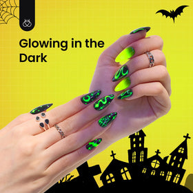 beetles Gel Polish Luminous Yellow Gel Polish glowing in the dark
