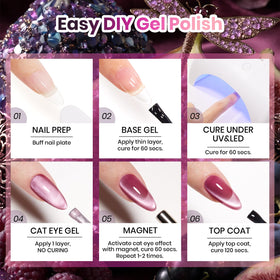 beetles Gel Polish magnetic stick for cat eye effect