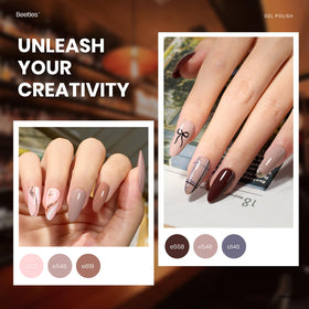 Beetles Gel Polish Manhattan Collection 20 colours displayed together