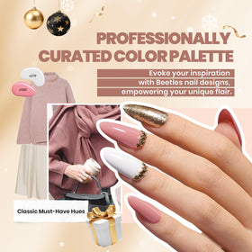 beetles Gel Polish matte top coat application