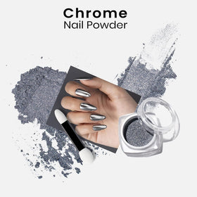 beetles Gel Polish Metallic Chrome Nail Powder eyeshadow stick