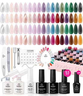 beetles Gel Polish nail art application process