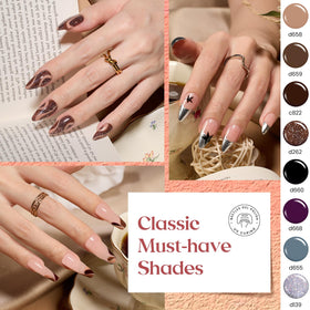 beetles Gel Polish Nail Art Gel Set in use for nail art