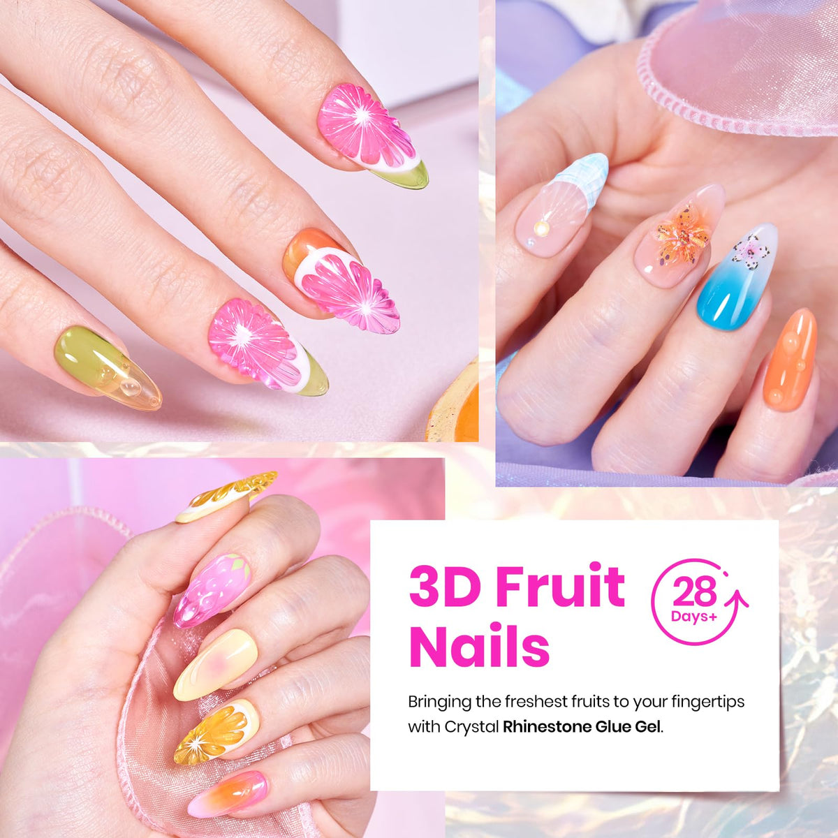 beetles Gel Polish nail art set displayed with tools