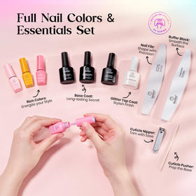 beetles Gel Polish nail clipper and wood stick