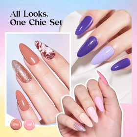 beetles Gel Polish nail file and buffer included in kit