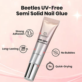 beetles Gel Polish Nail Glue 10g squeeze-control tube