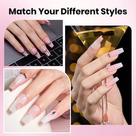 beetles Gel Polish nail glue and base coat close-up