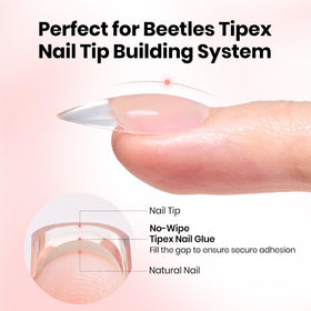 beetles Gel Polish Nail Glue Gel 20g bottle with cap