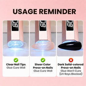 beetles Gel Polish Nail Glue Gel 20g side view