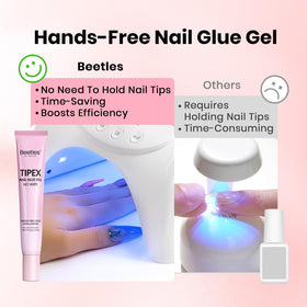 beetles Gel Polish Nail Glue Gel consistency close-up