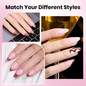 beetles Gel Polish Nail Tips 12 sizes display