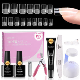 beetles Gel Polish Nail Tips Kit 192pcs front view