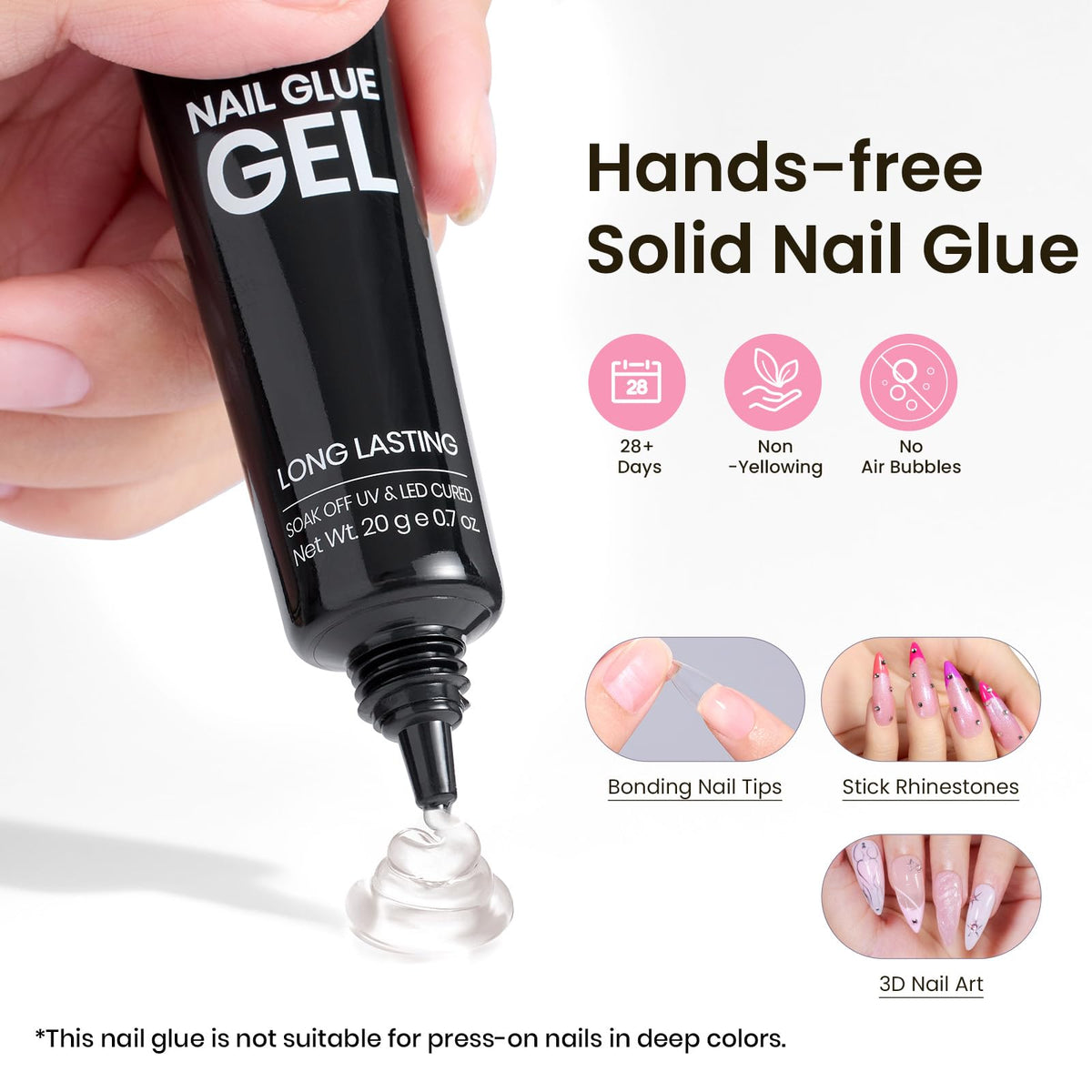 beetles Gel Polish Nail Tips Kit application process demonstration