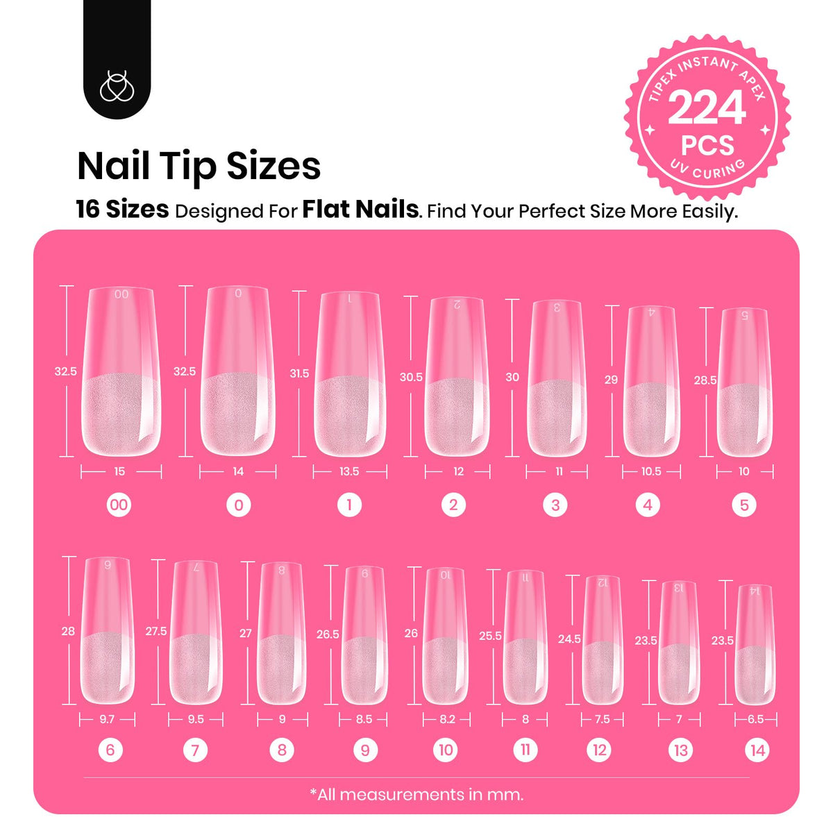 beetles Gel Polish nail tips kit packaging