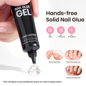 beetles Gel Polish Nail Tips Kit packaging and instructions