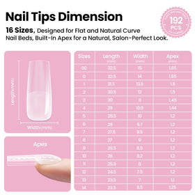 beetles Gel Polish Nail Tips Kit showcasing easy application process