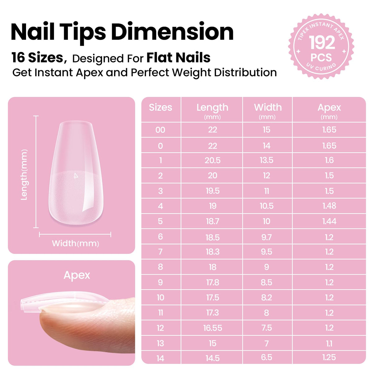 beetles Gel Polish Nail Tips Kit showcasing finished nails