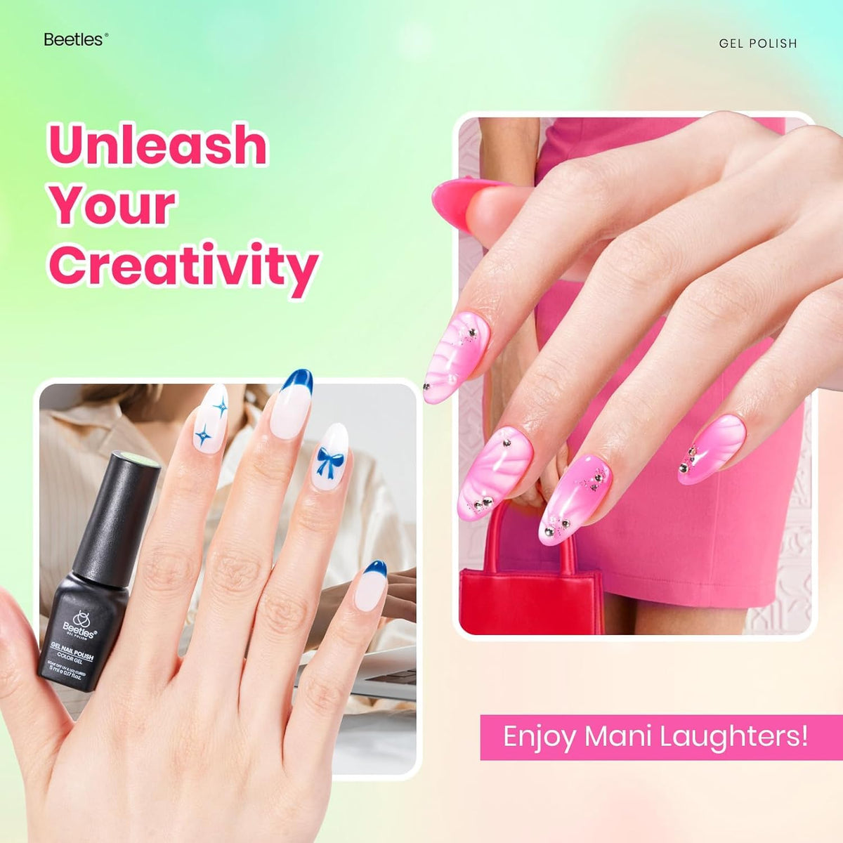 beetles Gel Polish nail tools including file and clipper