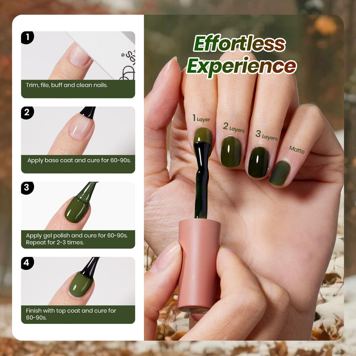 beetles Gel Polish Natural Coda soil-dark red shade bottle