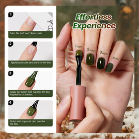beetles Gel Polish Natural Coda soil-dark red shade bottle