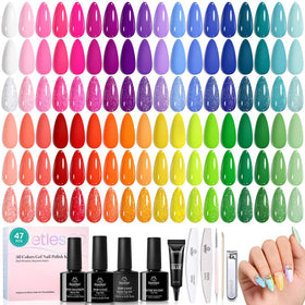 beetles Gel Polish Neon Gel Polish Set 36 colors front view