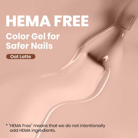 Beetles Gel Polish Nude Brown 15ML bottle close-up