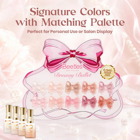 beetles Gel Polish Nude Gel Nail Polish set packaging