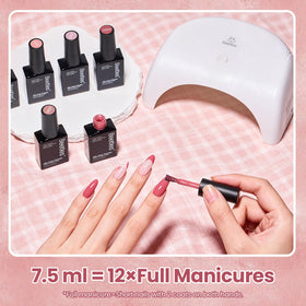 beetles Gel Polish Nude Gel Polish Set packaging