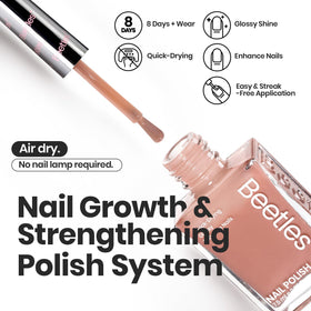 Beetles Gel Polish nude nail polish bottle