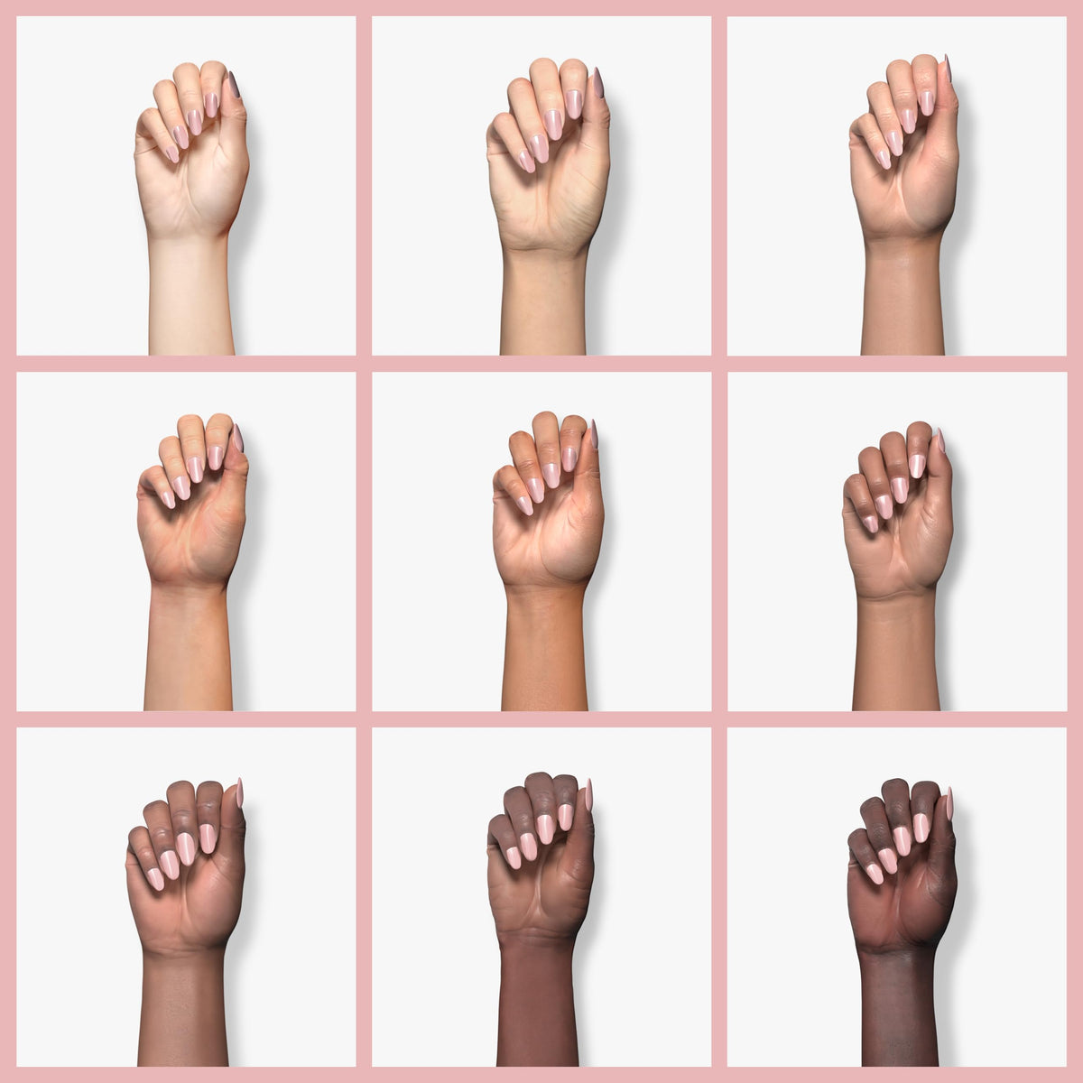 Beetles Gel Polish Nude Pink Gel Nail Polish 15ML bottle with cap