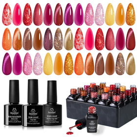 beetles Gel Polish Opulent Glow Cat Eye Gel Nail Polish Set front view