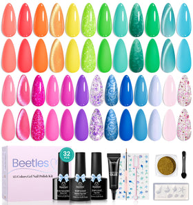 beetles Gel Polish packaging and included instruction manual
